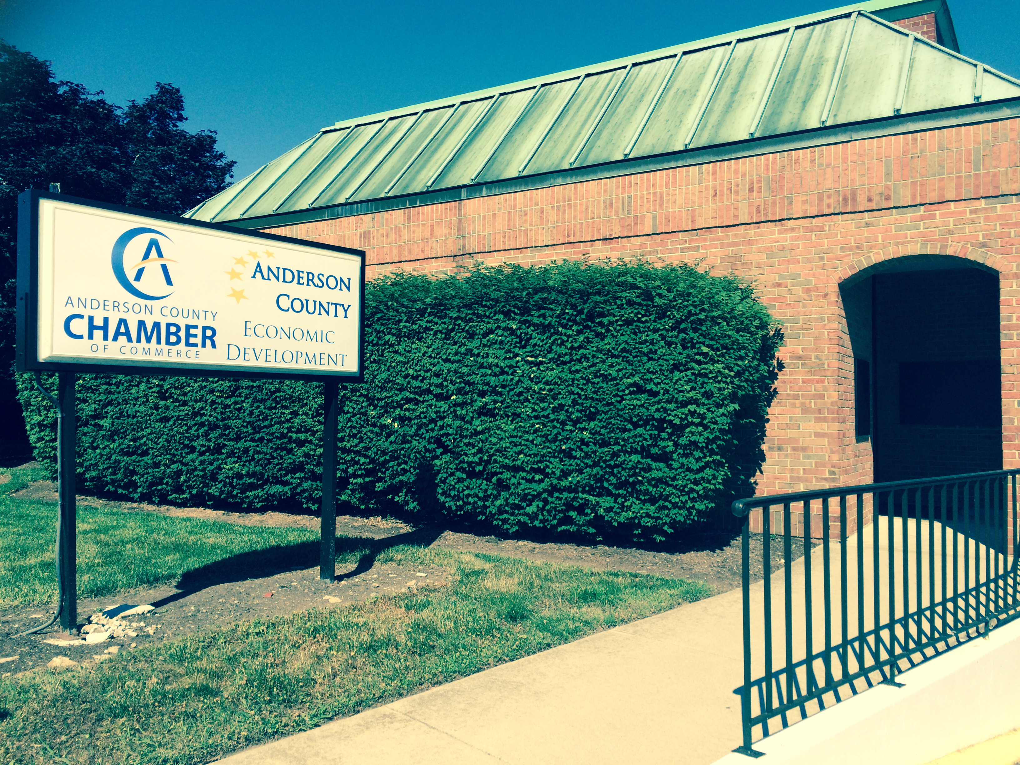 Anderson County Chamber of Commerce » Map